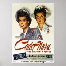 Be a Cadet Nurse Print