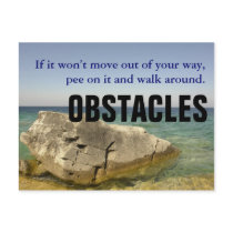 Be a Dog: Don't Let Obstacles Block Your Way