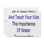 Be A Good Mom And Teach Your Kids The Importance O Custom Announcements