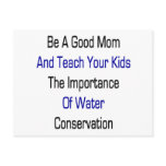 Be A Good Mom And Teach Your Kids The Importance O Post Card
