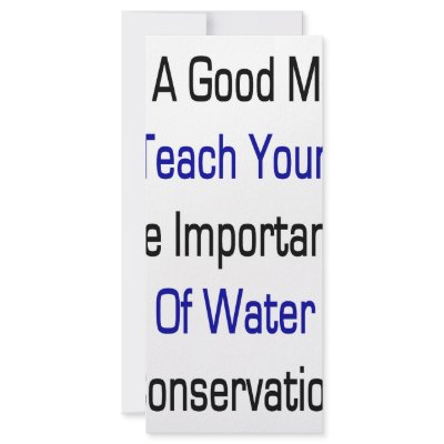 Be A Good Mom And Teach Your Kids The Importance O Rack Card by Supernova23