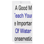 Be A Good Mom And Teach Your Kids The Importance O Rack Card