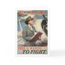 Be a Marine - Free a Marine to Fight Card