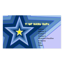 Be A Star Business Card