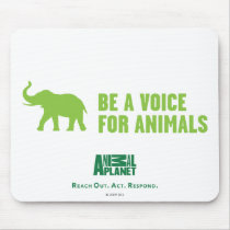 Be a Voice For Animals Mousepad