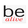 Be Alive Postcards