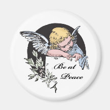 Be at Peace Angel Magnets