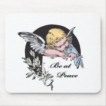 Be at Peace Angel Mouse Pad