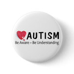 Be Aware Be Understanding (P Hrt) Buttons