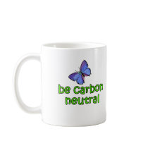Be Carbon Neutral Coffee Mugs