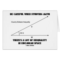 Be Careful When Studying Math Inequality Euclidean