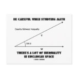 Be Careful When Studying Math Inequality Euclidean