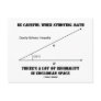 Be Careful When Studying Math Inequality Euclidean