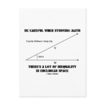 Be Careful When Studying Math Inequality Euclidean
