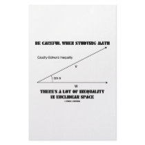 Be Careful When Studying Math Inequality Euclidean