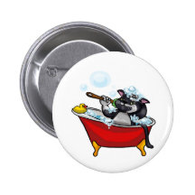 Be Clean Pinback Button