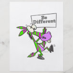 be different funky zebra pattern donkey flyers