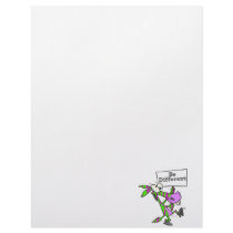 be different funky zebra pattern donkey customized letterhead