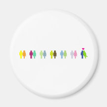 be different refrigerator magnet