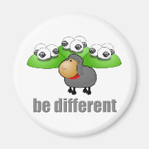 Be different refrigerator magnets