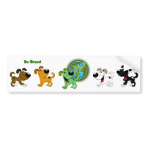 Be Green Bumper Sticker