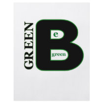 Be Green Full Color Flyer