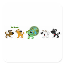 Be Green Sticker