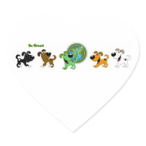 Be Green Sticker