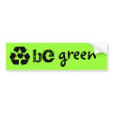 be green Sticker bumper stickers