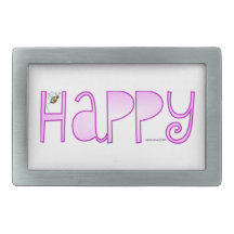 Be Happy - Belt Buckle