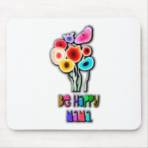 be happy mama mouse mat