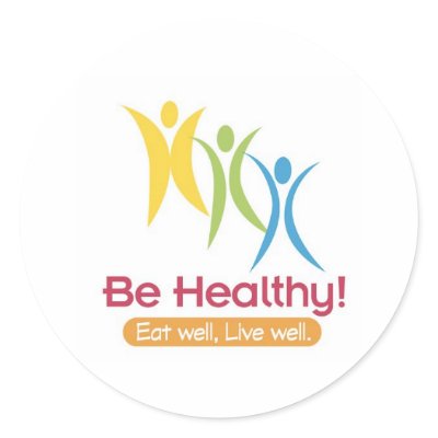 BE HEALTHY!!! STICKER by claire_bridges2006
