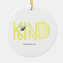 Be Kind - A Positive Word Ornament