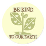 Be Kind to Our Earth T-shirts and Gifts stickers