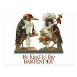 Be Kind to the Bartender Postcard