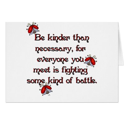 Be Kinder Card by Jaenne