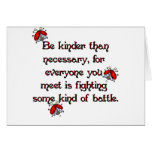 Be Kinder Card