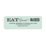& BE MARRIED | RETURN ADDRESS LABELS