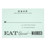 & BE MARRIED | RSVP 3.5 x 5 Personalized Invitation