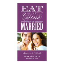 & BE MARRIED | SAVE THE DATE ANNOUNCEMENT PHOTO CARD