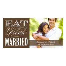 & BE MARRIED | SAVE THE DATE ANNOUNCEMENT PHOTO CARD TEMPLATE