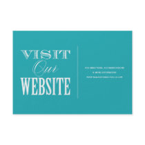& BE MARRIED | WEDDING WEBSITE CARD