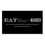 & BE MARRIED | WEDDING WEBSITE CARDS BUSINESS CARD TEMPLATES
