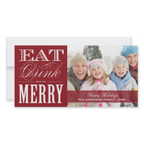 BE MERRY | HOLIDAY PHOTO CARD