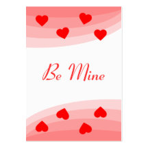 Be Mine Business Card Template