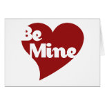 Be Mine Card