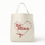 Be Mine heart Cutout Bag