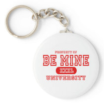 Be Mine University Key Chain