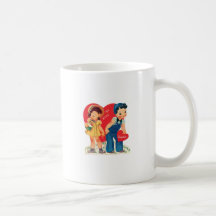Be mine Valentine Kaffee Haferl