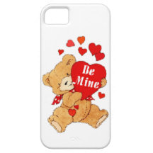 Be Mine Valentine Teddy iPhone 5 Cases